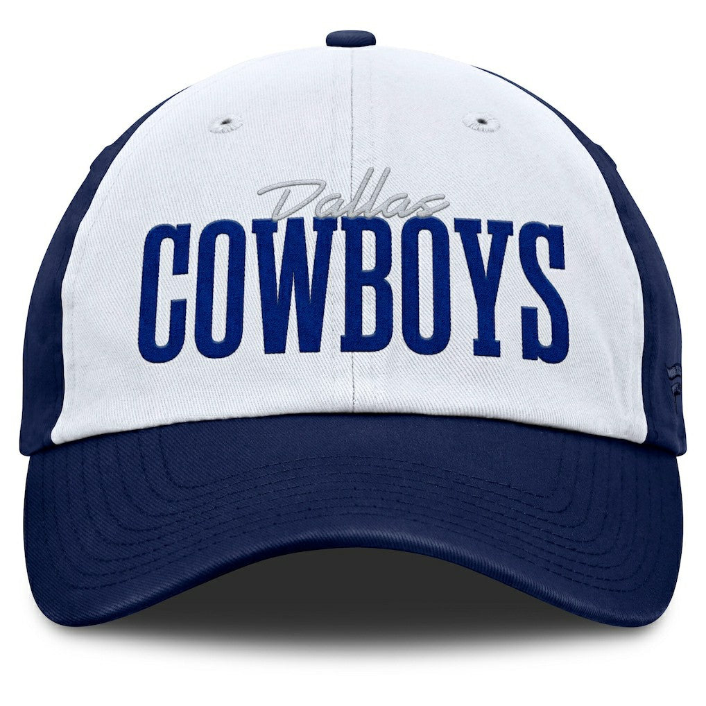 Dallas Cowboys Women's Fanzone Adjustable Hat - White/Navy online