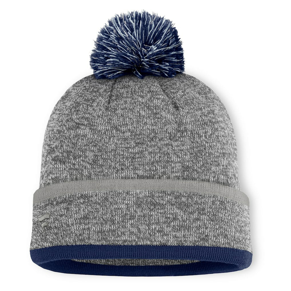 Dallas Cowboys Motion Cuffed Knit Hat with Pom - Heather Gray cheap