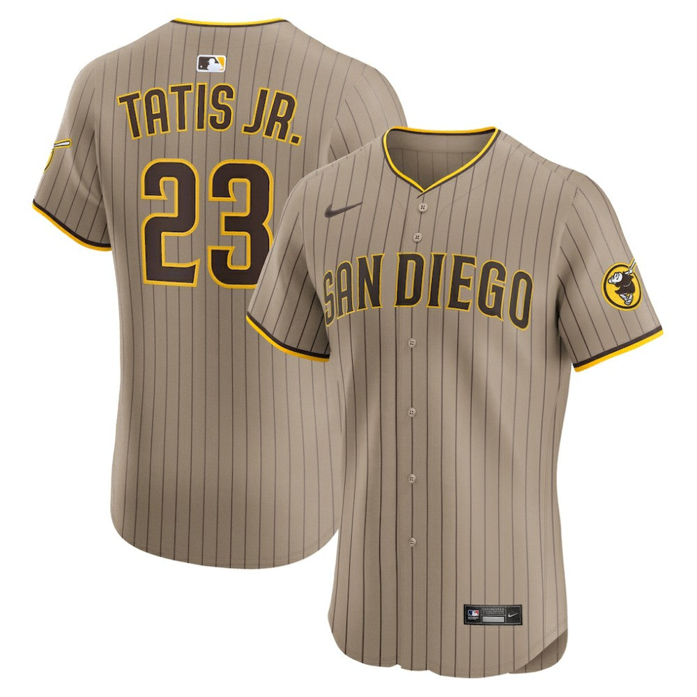 Fernando Tatis Jr. San Diego Padres Alternate Elite Jersey - Sand | Nike