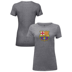 Barcelona 1863FC Women's Color Badge Tri-Blend T-Shirt - Heather Gray sale