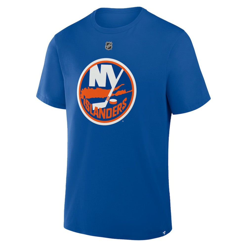 Ilya Sorokin New York Islanders Fanatics Authentic Stack Name & Number T-Shirt Royal