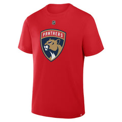Matthew Tkachuk Florida Panthers Fanatics Authentic Stack Name & Number T-Shirt Red