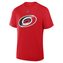 Andrei Svechnikov Carolina Hurricanes Fanatics Authentic Stack Name & Number T-Shirt Red