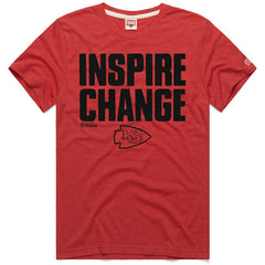 Kansas City Chiefs Homage Unisex 2024 Inspire Change Tri-Blend T-Shirt - Red for sale
