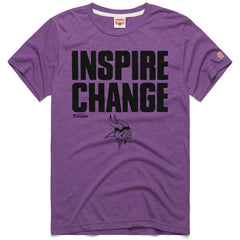Minnesota Vikings Homage Unisex 2024 Inspire Change Tri-Blend T-Shirt - Purple sale