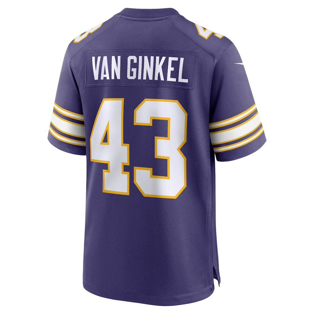 Andrew Van Ginkel Minnesota Vikings Alternate Game Jersey - Purple | Nike discount