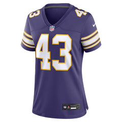 Andrew Van Ginkel Minnesota Vikings Women's Alternate Game Jersey - Purple | Nike outlet