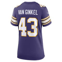 Andrew Van Ginkel Minnesota Vikings Women's Alternate Game Jersey - Purple | Nike outlet