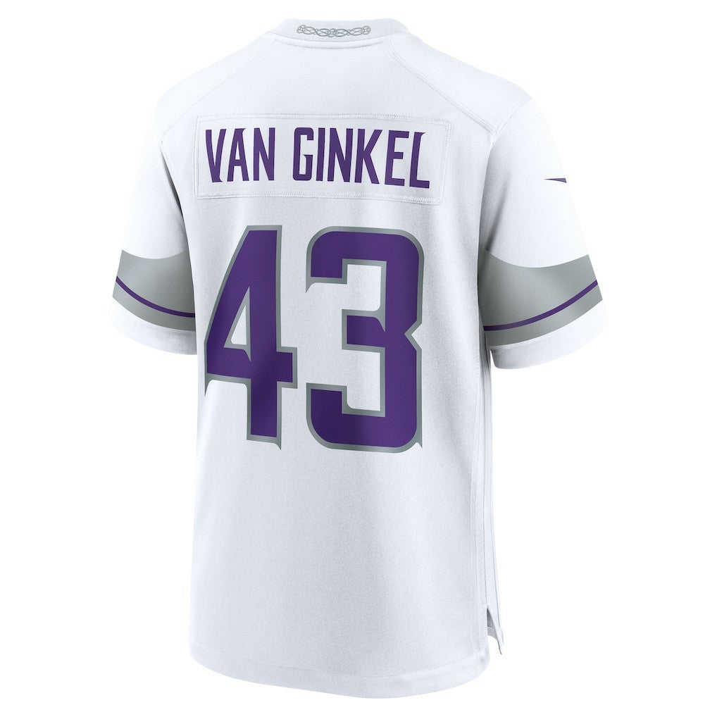 Andrew Van Ginkel Minnesota Vikings Alternate Game Jersey - White | Nike on sale