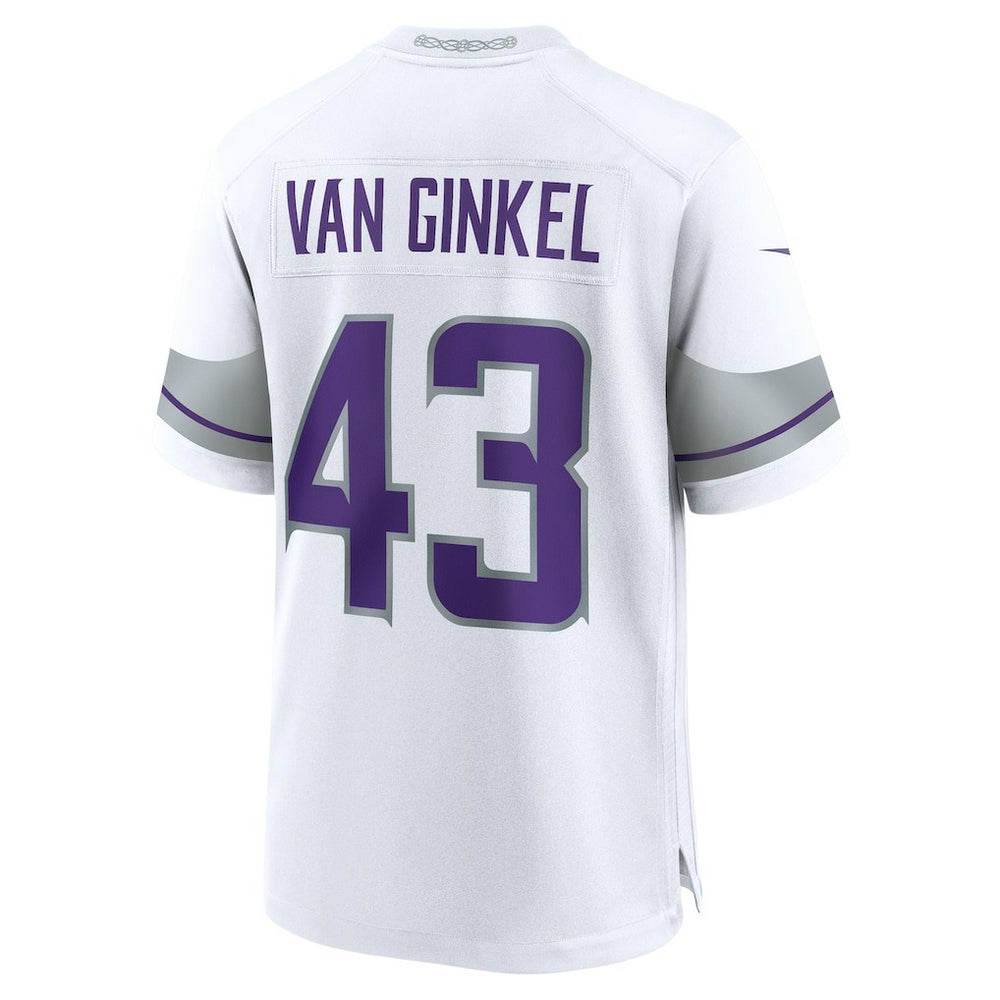 Andrew Van Ginkel Minnesota Vikings Alternate Game Jersey - White | Nike on sale