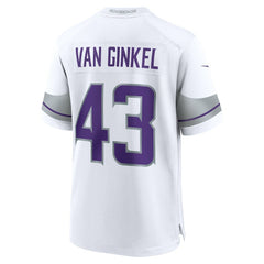 Andrew Van Ginkel Minnesota Vikings Alternate Game Jersey - White | Nike on sale