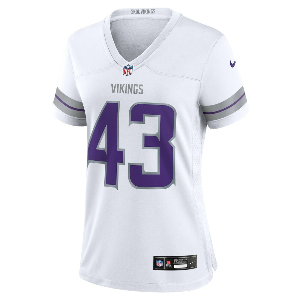 Andrew Van Ginkel Minnesota Vikings Women's Alternate Game Jersey - White | Nike cheap
