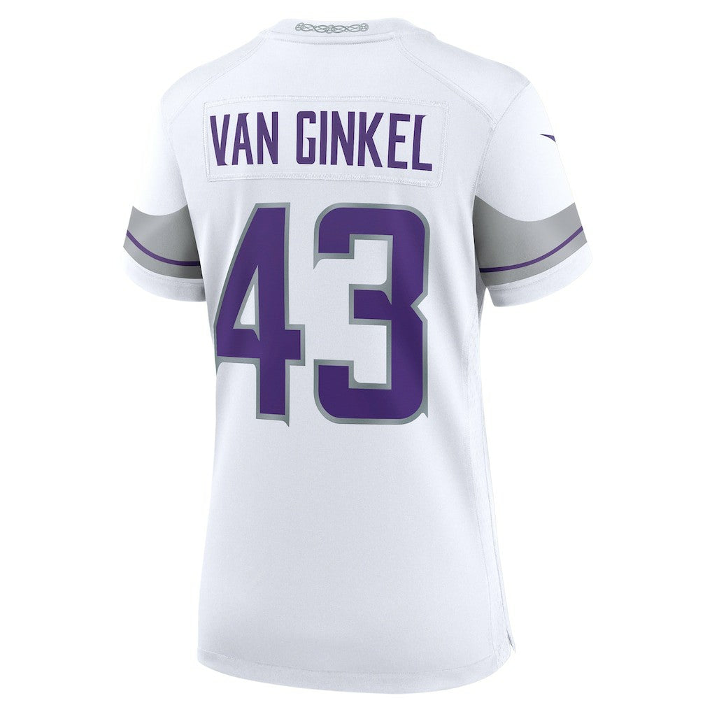 Andrew Van Ginkel Minnesota Vikings Women's Alternate Game Jersey - White | Nike cheap