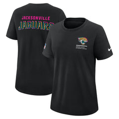 Jacksonville Jaguars Women's 2025 NFL Crucial Catch Tri-Blend Dri-FIT T-Shirt - Black | Nike sale