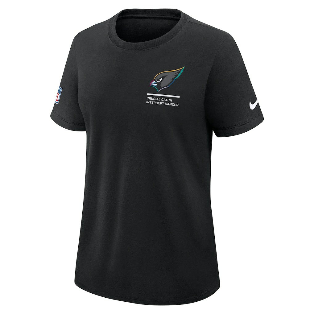 Arizona Cardinals Women's 2025 NFL Crucial Catch Tri-Blend Dri-FIT T-Shirt - Black | Nike outlet