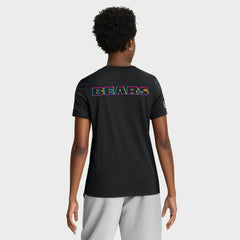 Chicago Bears Women's 2025 NFL Crucial Catch Tri-Blend Dri-FIT T-Shirt - Black | Nike online
