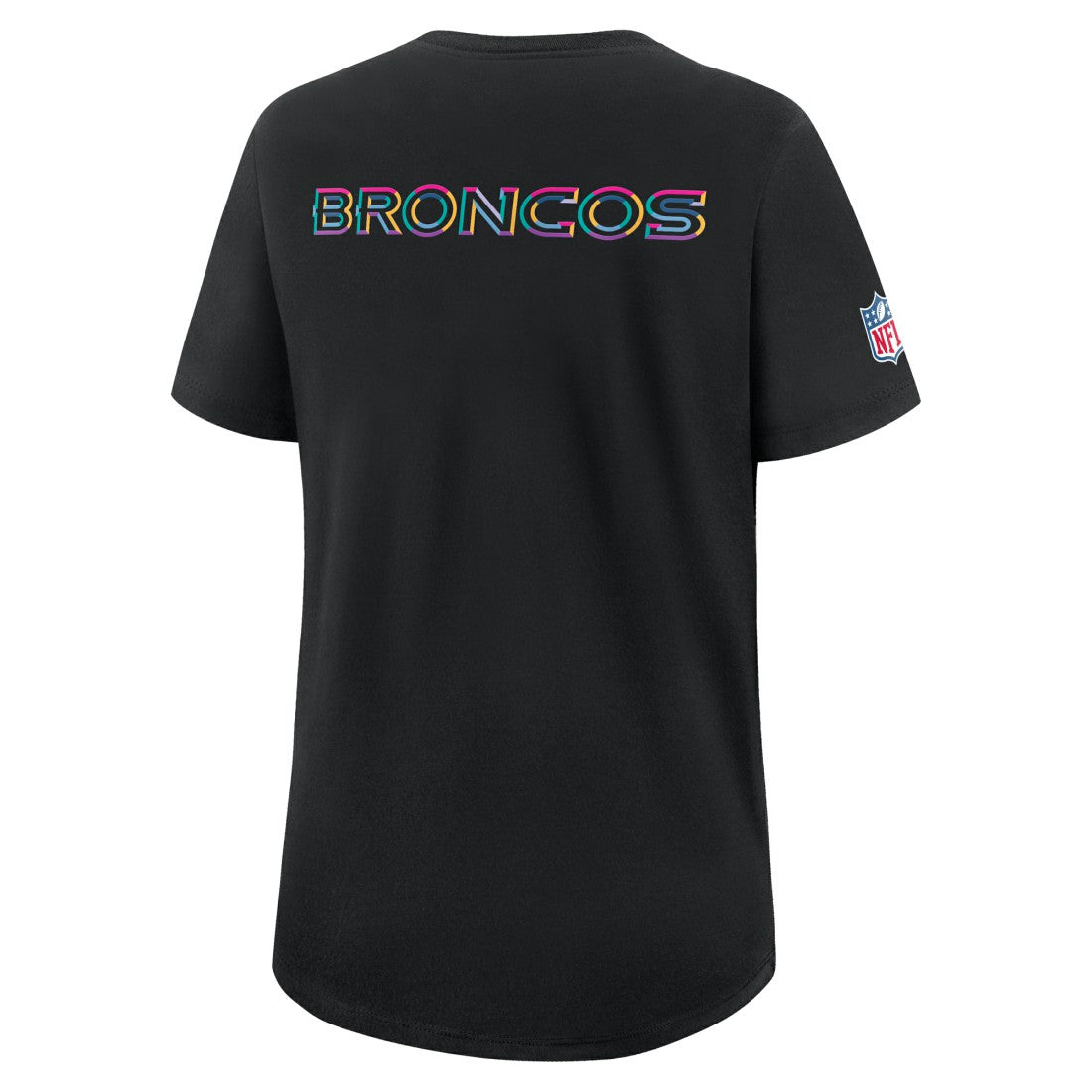 Denver Broncos Women's 2025 NFL Crucial Catch Tri-Blend Dri-FIT T-Shirt - Black | Nike sale
