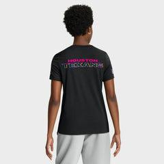 Houston Texans Women's 2025 NFL Crucial Catch Tri-Blend Dri-FIT T-Shirt - Black | Nike online