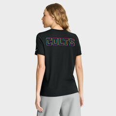 Indianapolis Colts Women's 2025 NFL Crucial Catch Tri-Blend Dri-FIT T-Shirt - Black | Nike on sale
