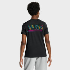 New York Giants Women's 2025 NFL Crucial Catch Tri-Blend Dri-FIT T-Shirt - Black | Nike outlet
