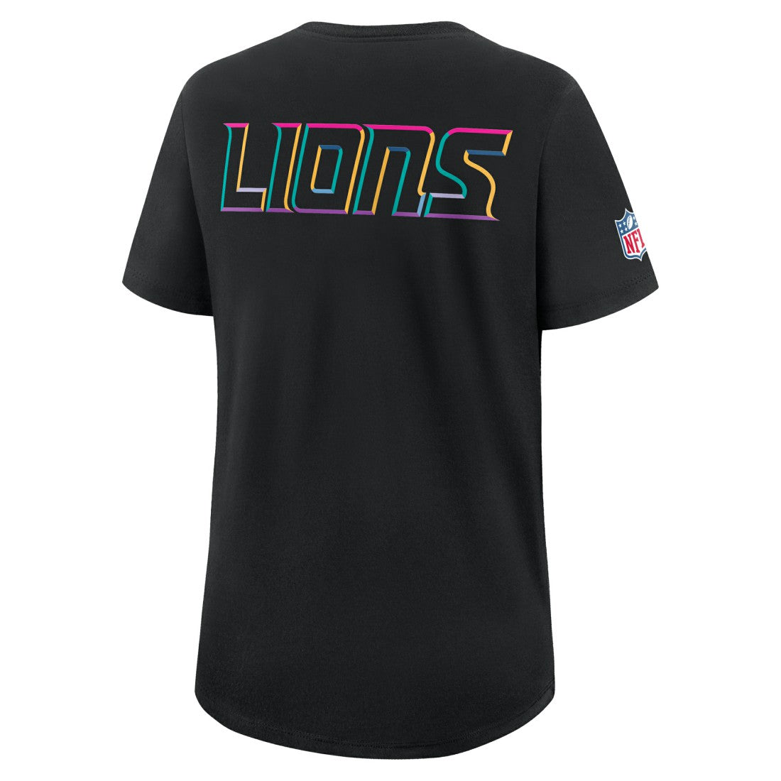 Detroit Lions Women's 2025 NFL Crucial Catch Tri-Blend Dri-FIT T-Shirt - Black | Nike on sale