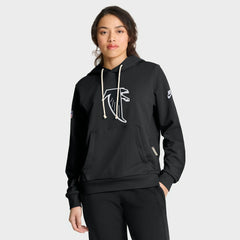 Atlanta Falcons Women's Throwback Sideline Standard Issue Dri-FIT Hoodie - Black | Nike sale