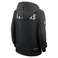 Atlanta Falcons Women's Throwback Sideline Standard Issue Dri-FIT Hoodie - Black | Nike sale