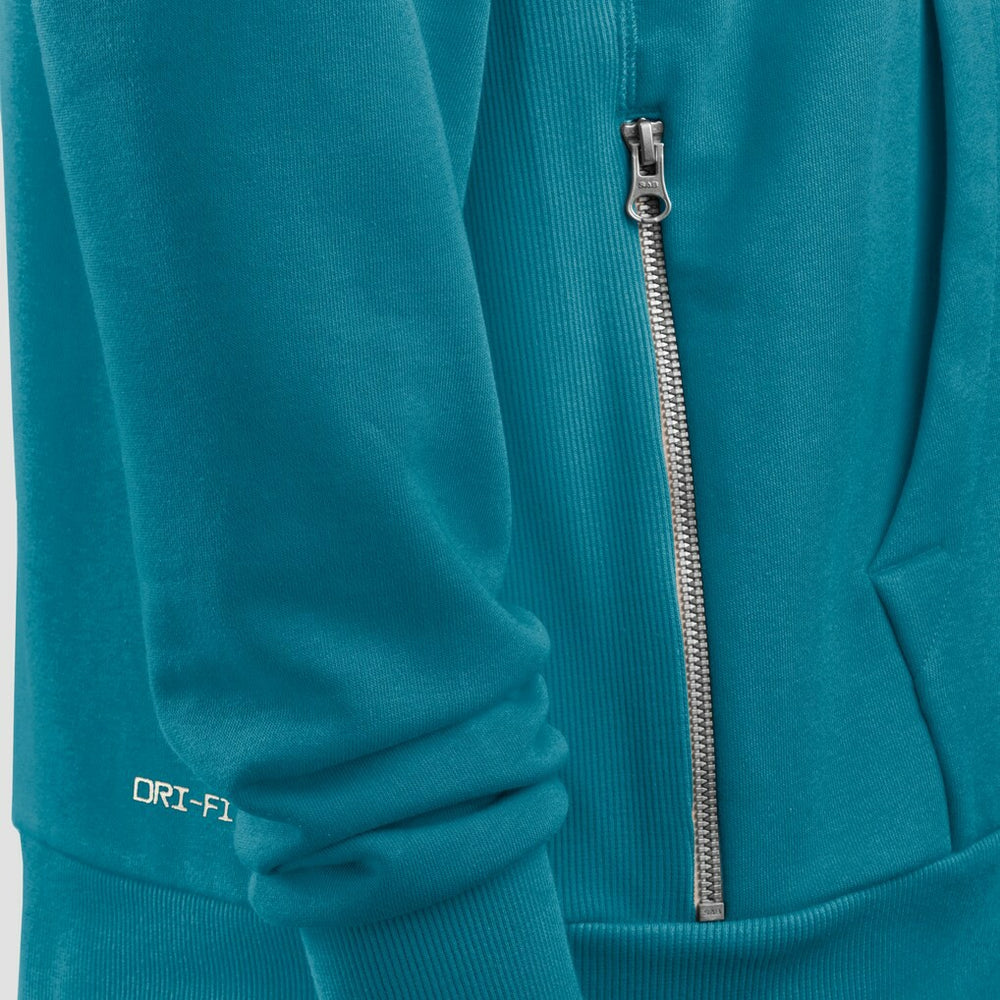 Jacksonville Jaguars Women's Throwback Sideline Standard Issue Dri-FIT Hoodie - Teal | Nike discount