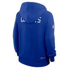Dallas Cowboys Women's Throwback Sideline Standard Issue Dri-FIT Hoodie - Royal | Nike online