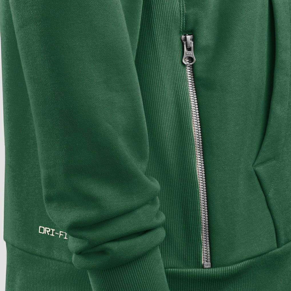 New York Jets Women's Throwback Sideline Standard Issue Dri-FIT Hoodie - Kelly Green | Nike cheap
