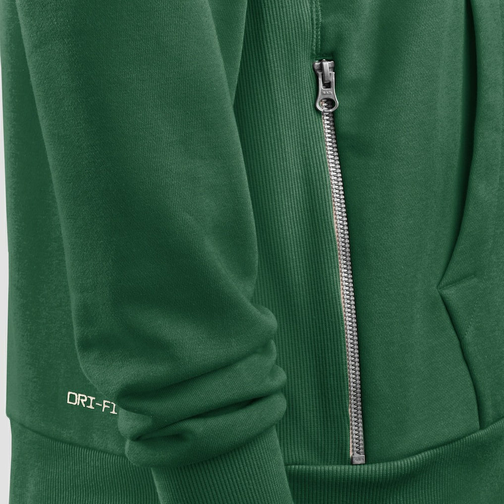 New York Jets Women's Throwback Sideline Standard Issue Dri-FIT Hoodie - Kelly Green | Nike cheap