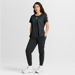 Jacksonville Jaguars Women's Script Tri-Blend T-Shirt - Black | Nike for sale