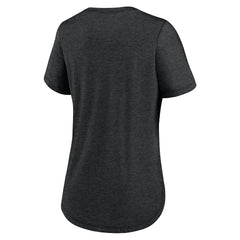Las Vegas Raiders Women's Script Tri-Blend T-Shirt - Black | Nike for sale