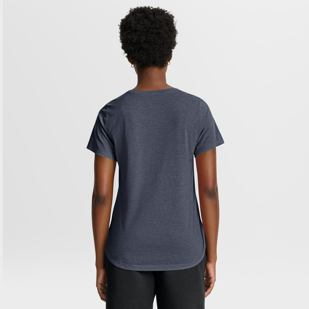 Seattle Seahawks Women's Script Tri-Blend T-Shirt - College Navy | Nike on sale