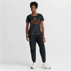 Cincinnati Bengals Women's Script Tri-Blend T-Shirt - Black | Nike discount