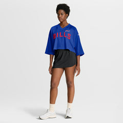 Buffalo Bills Women's Primetime Cropped Mesh Dri-FIT Fashion Jersey - Royal | Nike cheap