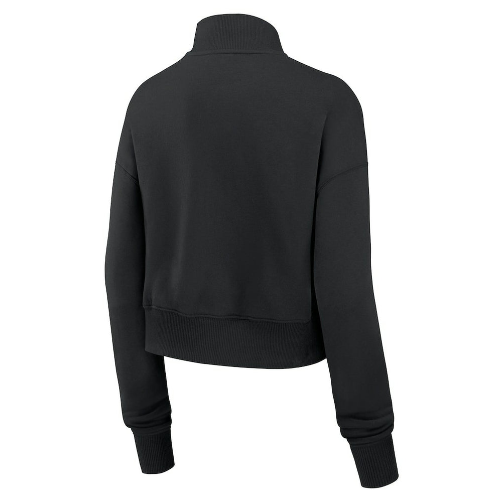 Cincinnati Bengals Women's Primetime Phoenix Half-Zip Sweatshirt - Black | Nike for sale