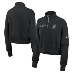 Las Vegas Raiders Women's Primetime Phoenix Half-Zip Sweatshirt - Black | Nike sale