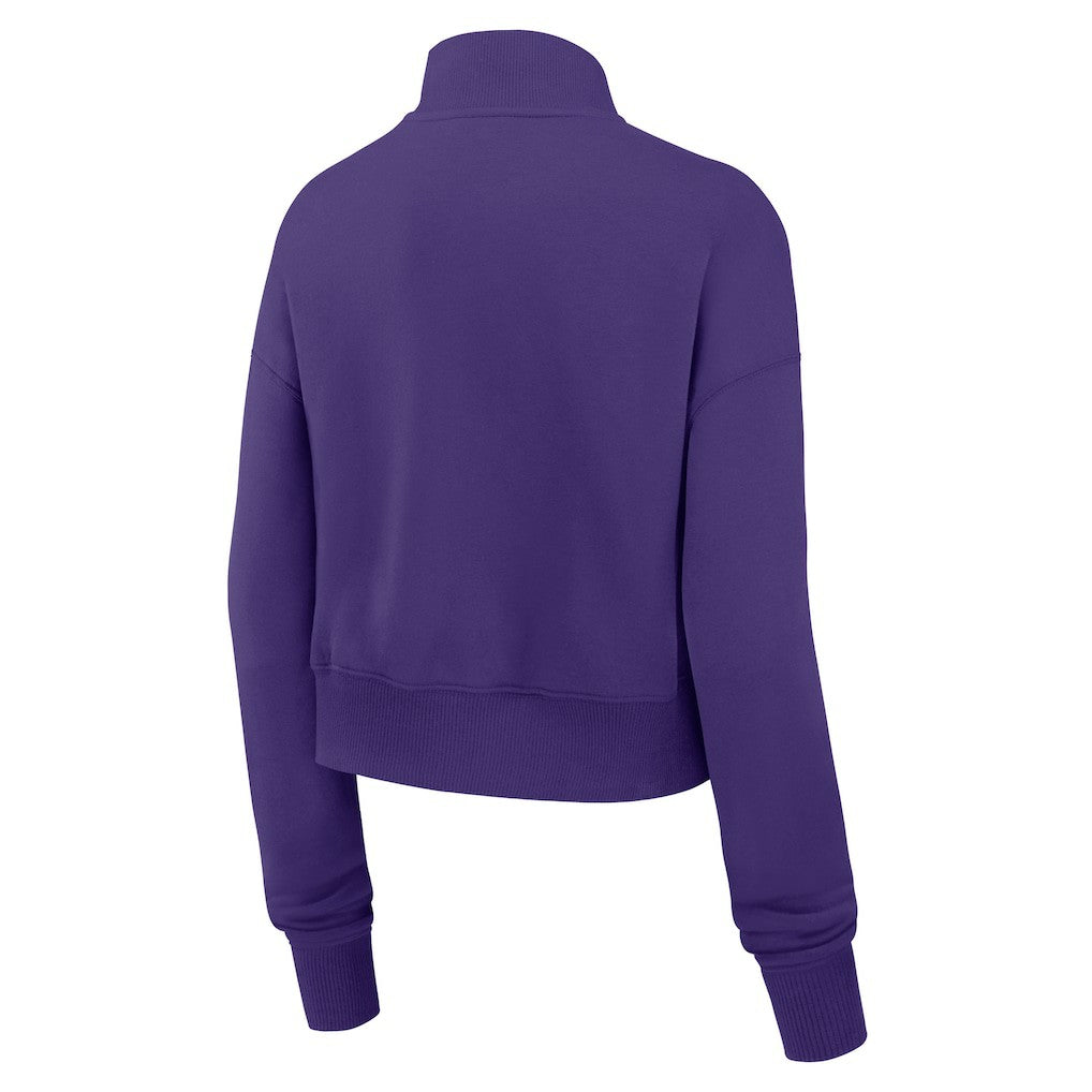 Minnesota Vikings Women's Primetime Phoenix Half-Zip Sweatshirt - Purple | Nike for sale