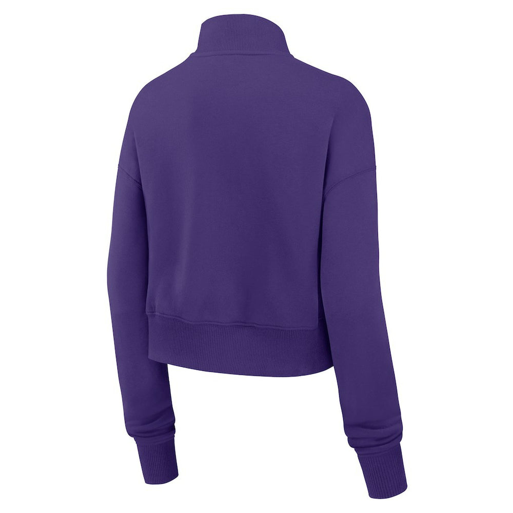Minnesota Vikings Women's Primetime Phoenix Half-Zip Sweatshirt - Purple | Nike for sale