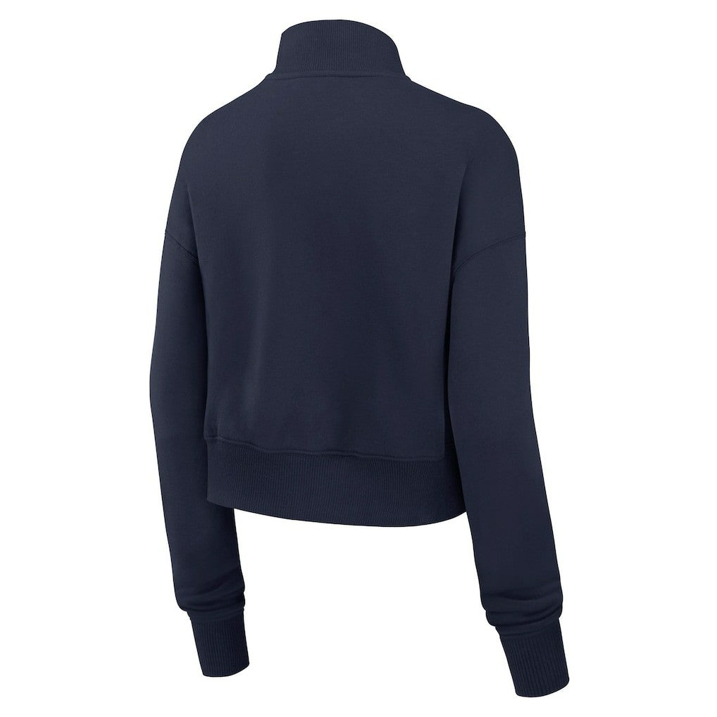 Dallas Cowboys Women's Primetime Phoenix Half-Zip Sweatshirt - Navy | Nike cheap