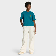 Jacksonville Jaguars Women's Rewind Pocket Boxy T-Shirt - Teal | Nike online