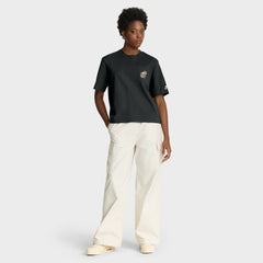 New Orleans Saints Women's Rewind Pocket Boxy T-Shirt - Black | Nike on sale