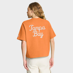 Tampa Bay Buccaneers Women's Rewind Pocket Boxy T-Shirt - Orange | Nike cheap
