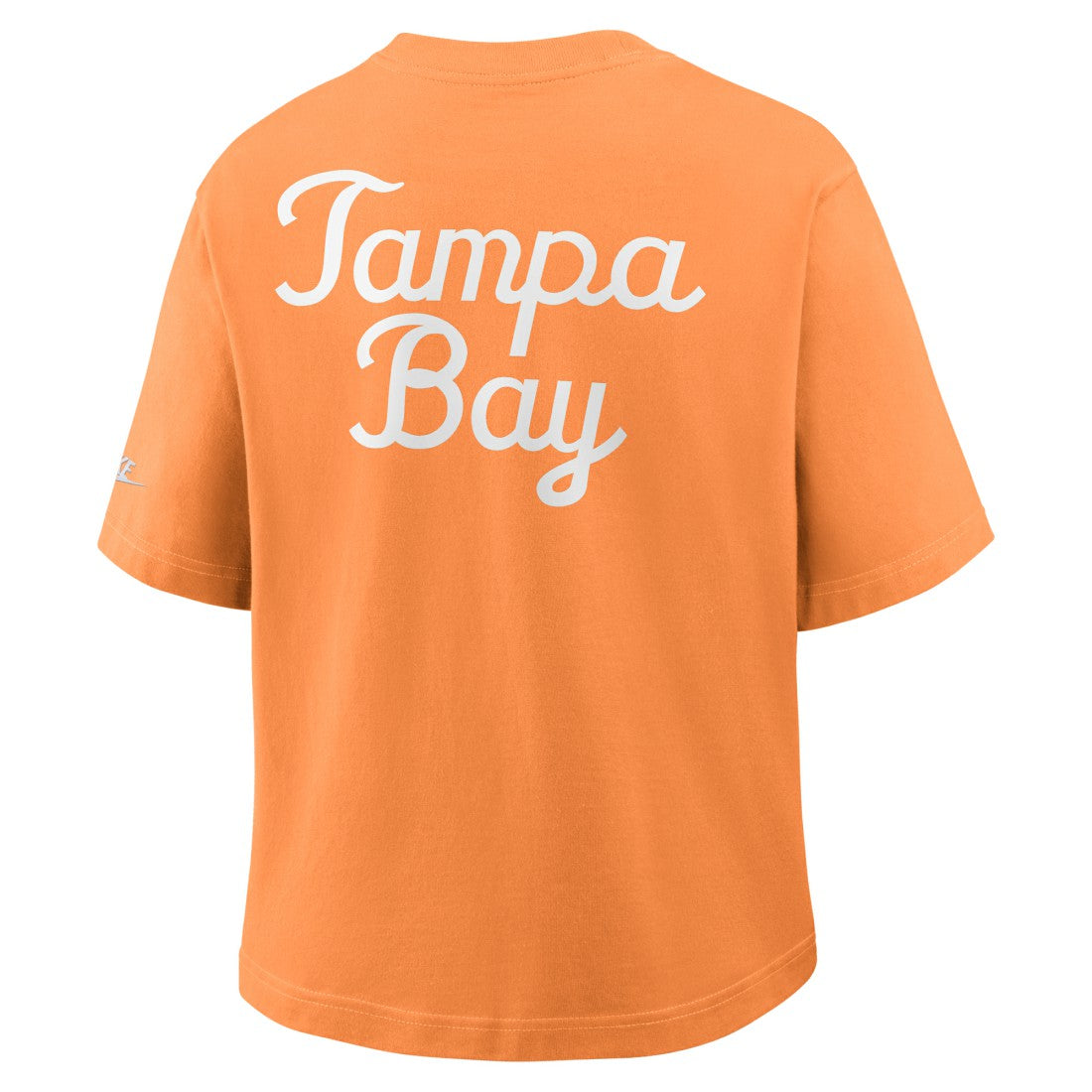 Tampa Bay Buccaneers Women's Rewind Pocket Boxy T-Shirt - Orange | Nike cheap