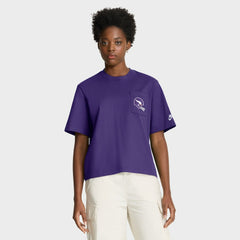 Minnesota Vikings Women's Rewind Pocket Boxy T-Shirt - Purple | Nike on sale