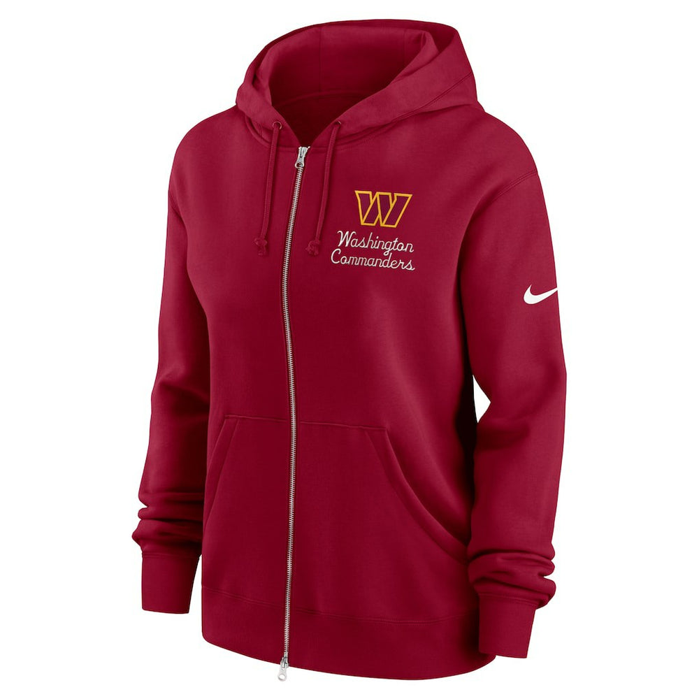Washington Commanders Women's Phoenix Rewind Full-Zip Hoodie - Burgundy | Nike online