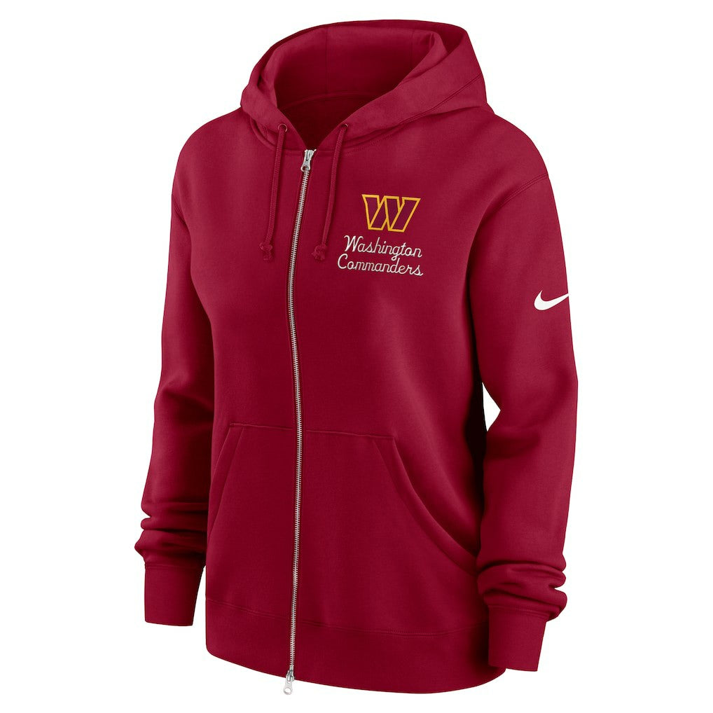 Washington Commanders Women's Phoenix Rewind Full-Zip Hoodie - Burgundy | Nike online