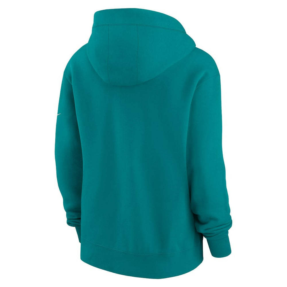 Miami Dolphins Women's Phoenix Rewind Full-Zip Hoodie - Aqua | Nike discount