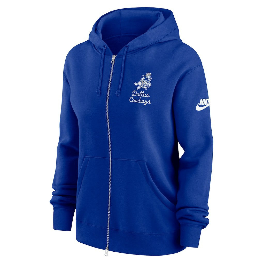 Dallas Cowboys Women's Phoenix Rewind Full-Zip Hoodie - Navy | Nike cheap